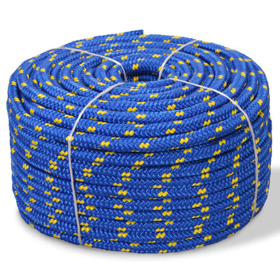Dealsmate  Marine Rope Polypropylene 6 mm 100 m Blue