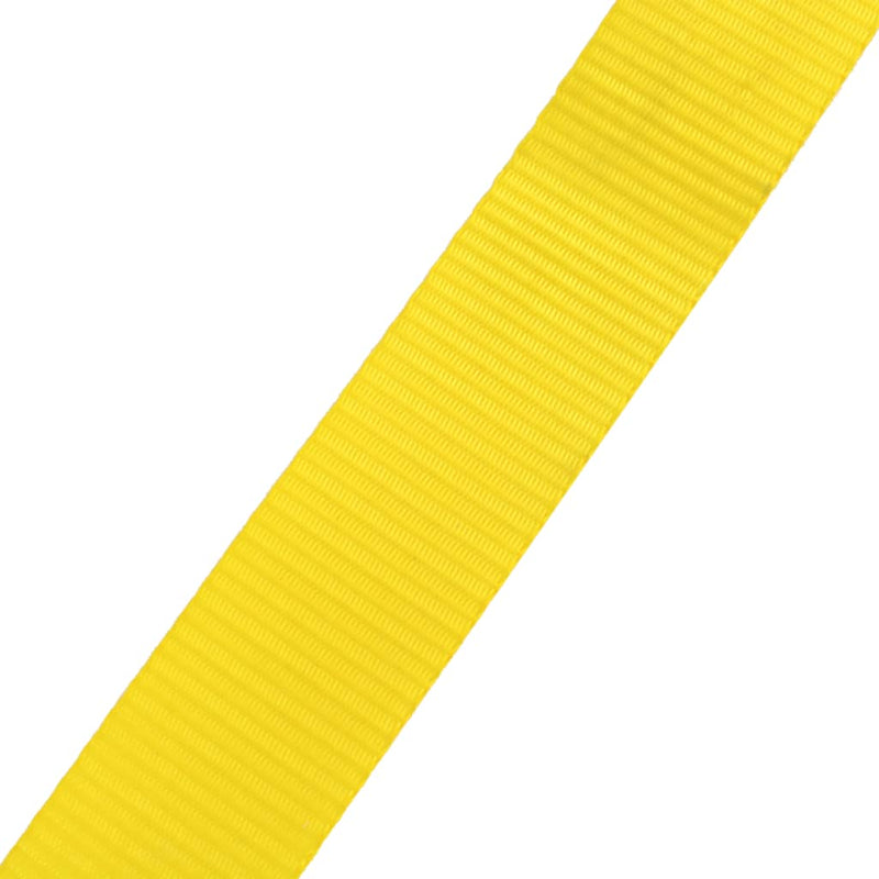 Dealsmate  Slackline 15 m x 50 mm 150 kg Yellow