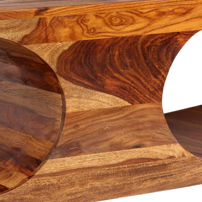 Dealsmate  Coffee Table Solid Sheesham Wood 90x50x35 cm