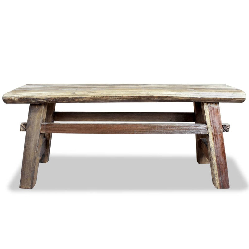 Dealsmate  Bench Solid Reclaimed Wood 100x28x43 cm