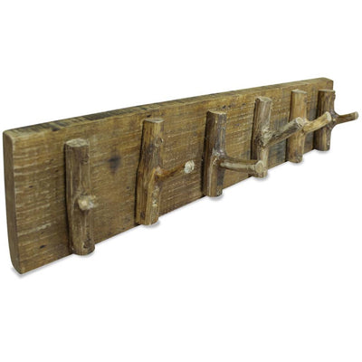 Dealsmate  Coat Rack Solid Reclaimed Wood 60x15 cm