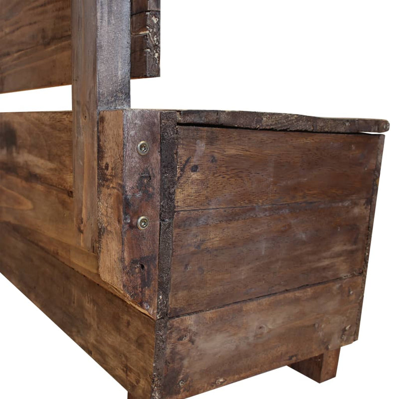 Dealsmate  Bench Solid Reclaimed Wood 86x40x60 cm