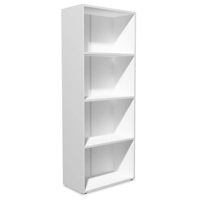 Dealsmate  Bookshelf Engineered Wood 60x31x155 cm white