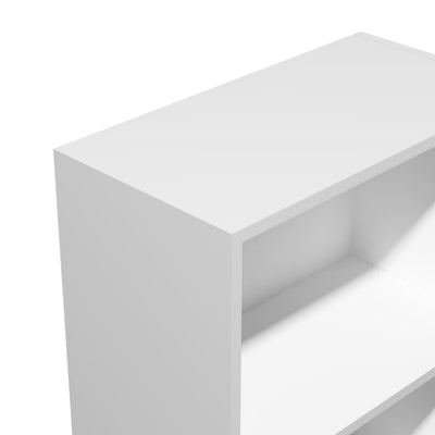 Dealsmate  Bookshelf Engineered Wood 60x31x155 cm white
