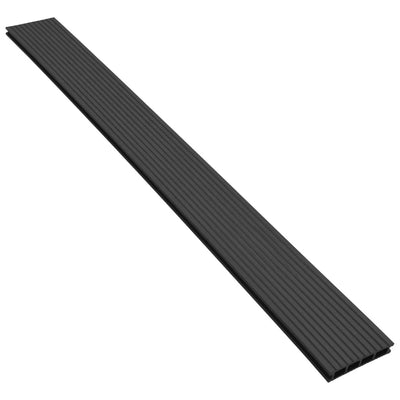 Dealsmate  WPC Decking Boards with Accessories 26 m² 2.2 m Anthracite
