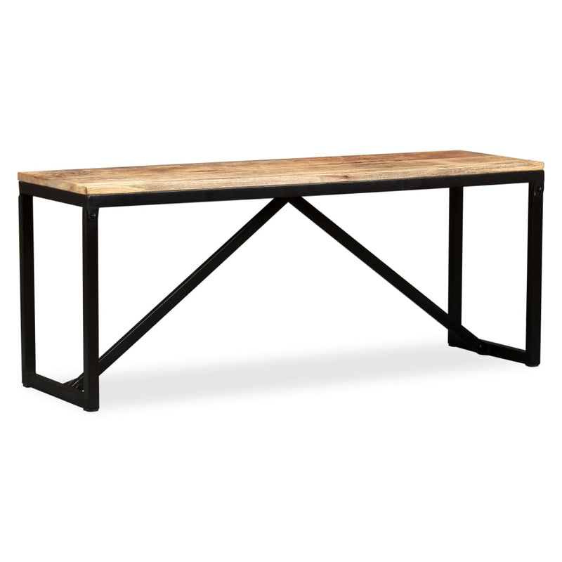 Dealsmate  Bench Solid Mango Wood 110x35x45 cm