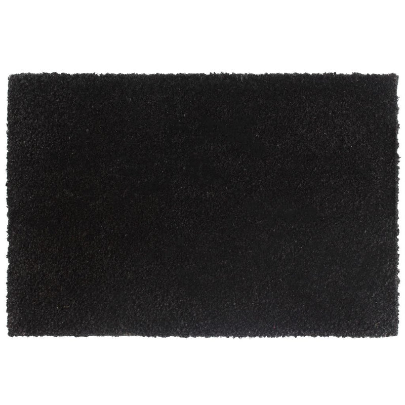 Dealsmate  Doormats 2 pcs Coir 17 mm 50x80 cm Black