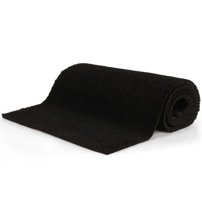 Dealsmate  Doormat Coir 17 mm 100x400 cm Black