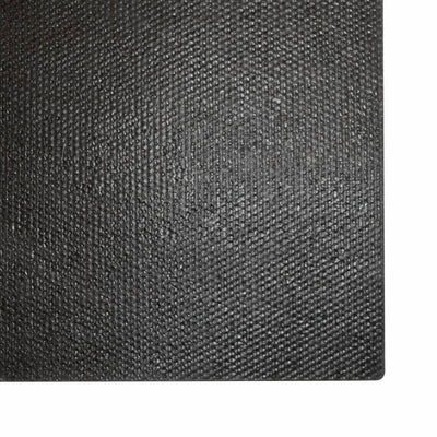 Dealsmate  Doormat Coir 24 mm 100x100 cm Black