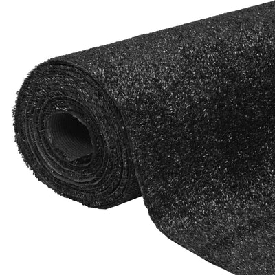 Dealsmate  Artificial Grass 1x5 m/7-9 mm Black