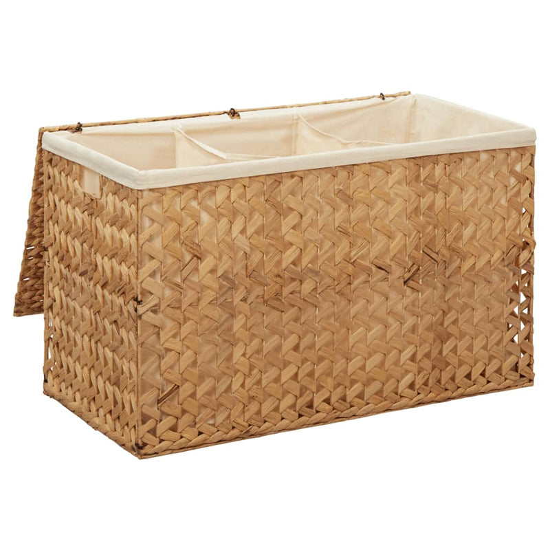 Dealsmate  Laundry Basket 82x42.5x52.5 cm Water Hyacinth