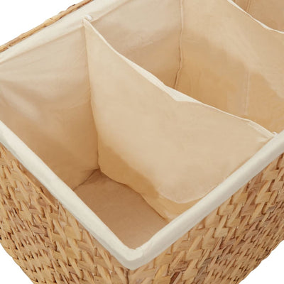 Dealsmate  Laundry Basket 82x42.5x52.5 cm Water Hyacinth