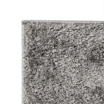 Dealsmate  Shaggy Area Rug 140x200 cm Grey