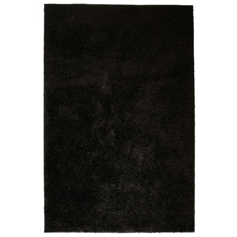 Dealsmate  Shaggy Area Rug 160x230 cm Black