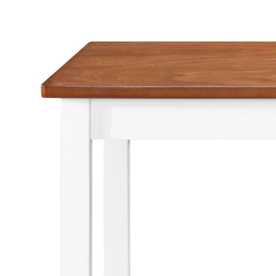 Dealsmate  Bar Table Solid Wood 108x60x91 cm