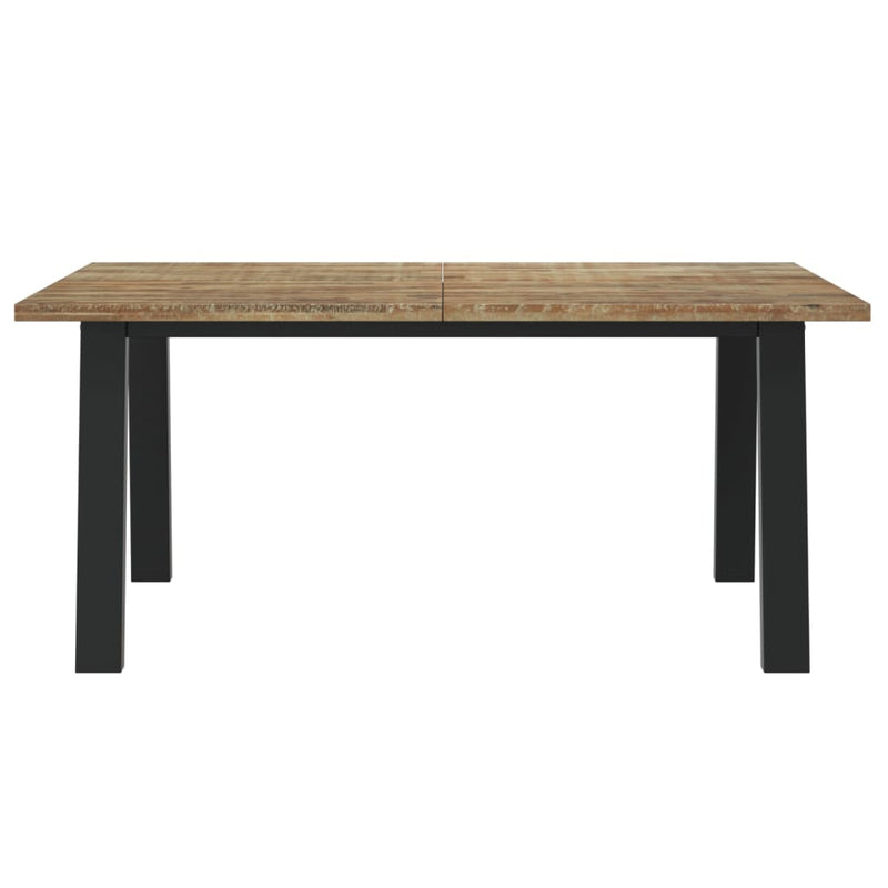 Dealsmate  Dining Table Solid Acacia Wood 170x90x75 cm