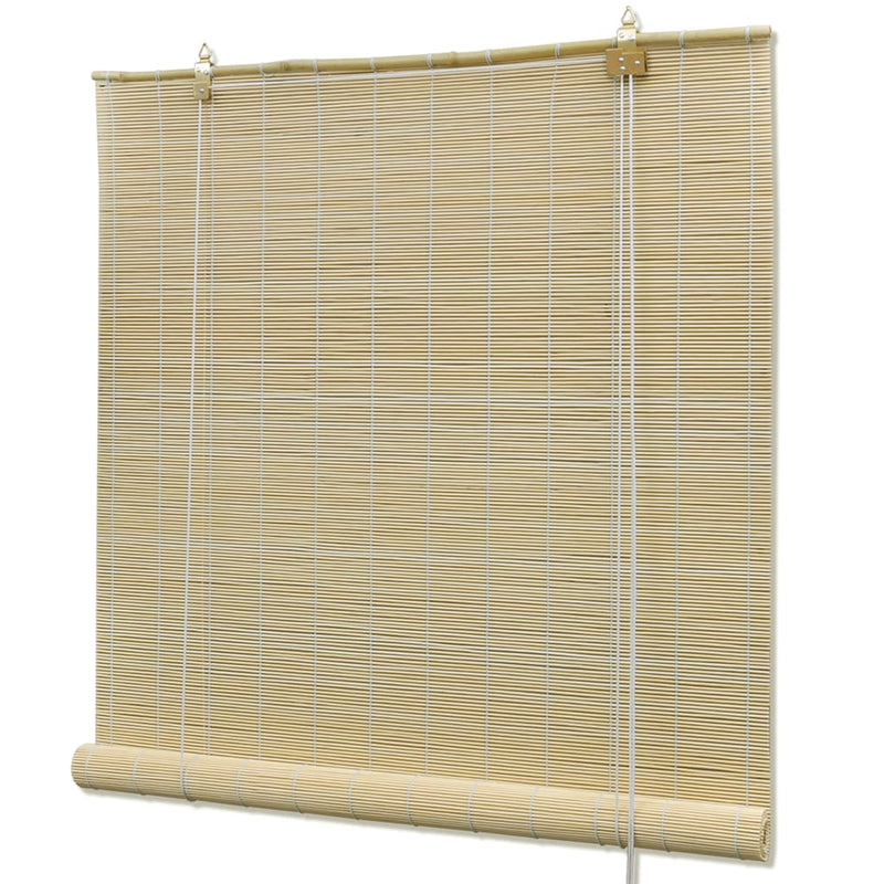 Dealsmate  Roller Blind Bamboo 100x220 cm Natural