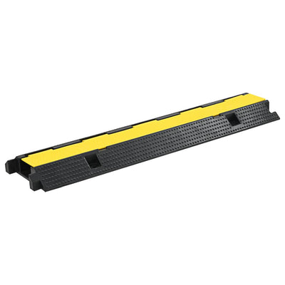 Dealsmate  Cable Protector Ramp 1 Channel Rubber 100 cm
