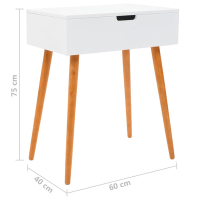 Dealsmate  Dressing Table with Mirror MDF 60x40x75 cm