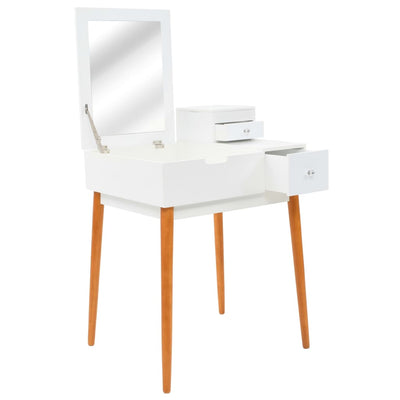 Dealsmate  Dressing Table with Mirror MDF 60x50x86 cm