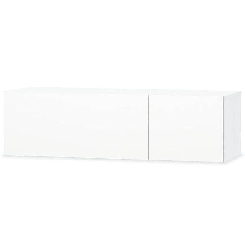Dealsmate  TV Cabinets 2 pcs Chipboard 120x40x34 cm High Gloss White