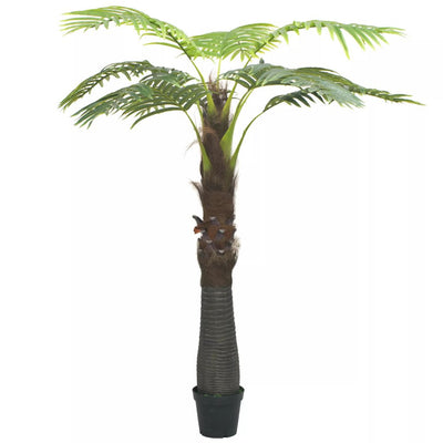 Dealsmate  Artificial Palm Tree with Pot 253 cm Green