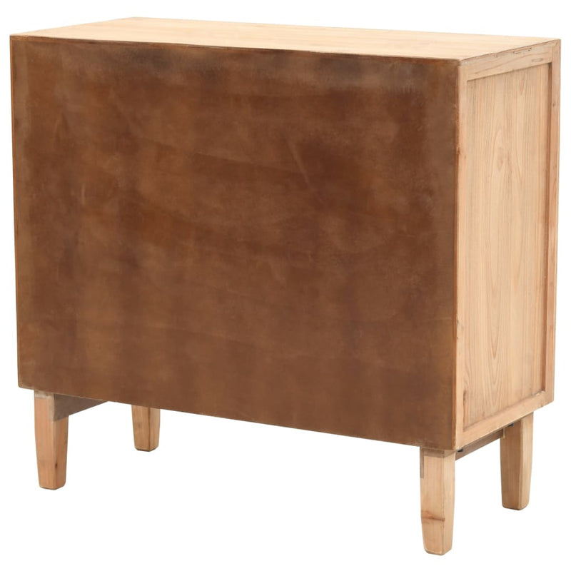 Dealsmate  Drawer Cabinet Solid Fir Wood 80x36x75 cm