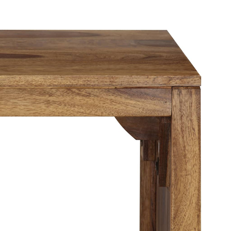 Dealsmate  Writing Table Solid Sheesham Wood 110x55x76 cm