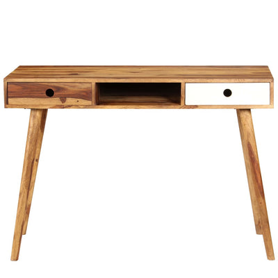 Dealsmate  Writing Desk 110x55x76 cm Solid Sheesham Wood