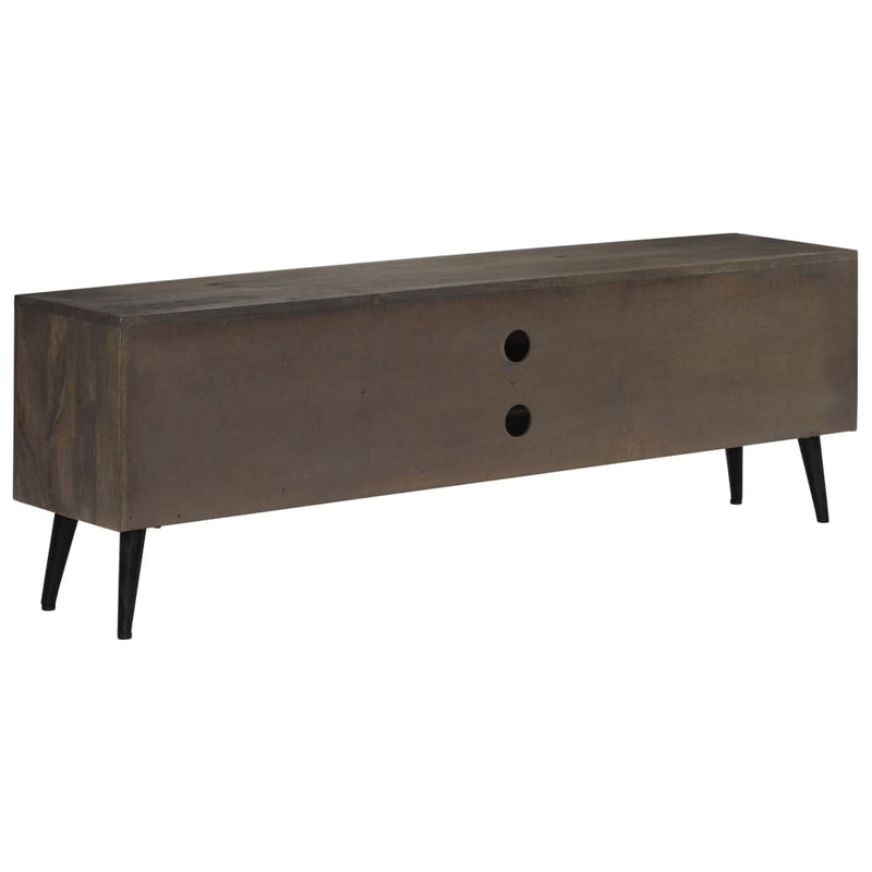 Dealsmate  TV Cabinet Solid Mango Wood 140x30x45 cm