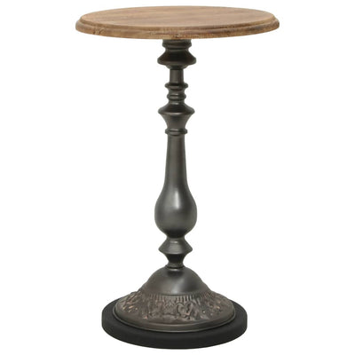 Dealsmate  End Table Solid Fir Wood 40x64 cm Brown
