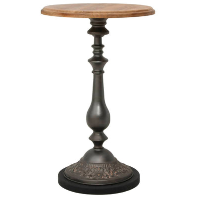 Dealsmate  End Table Solid Fir Wood 40x64 cm Brown