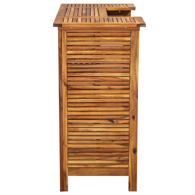 Dealsmate  Bar Table 110x50x105 cm Solid Acacia Wood