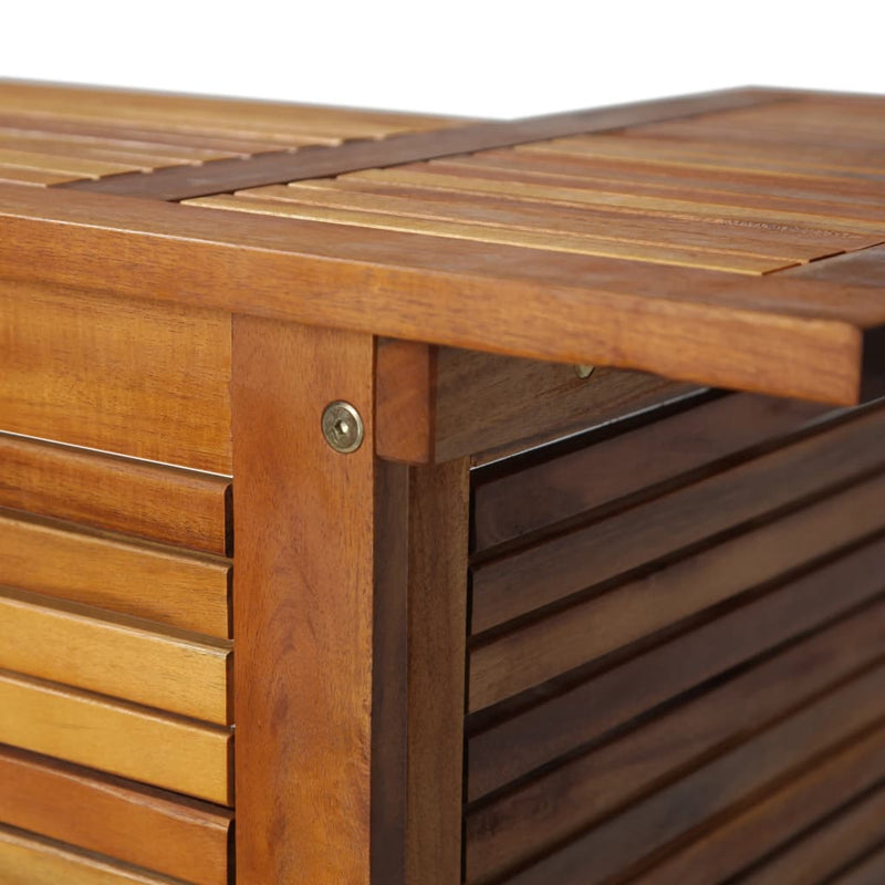 Dealsmate  Bar Table 110x50x105 cm Solid Acacia Wood