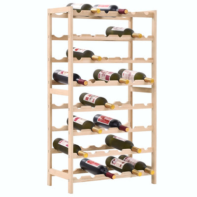 Dealsmate  Wine Rack Cedar Wood 57.5x28x102 cm