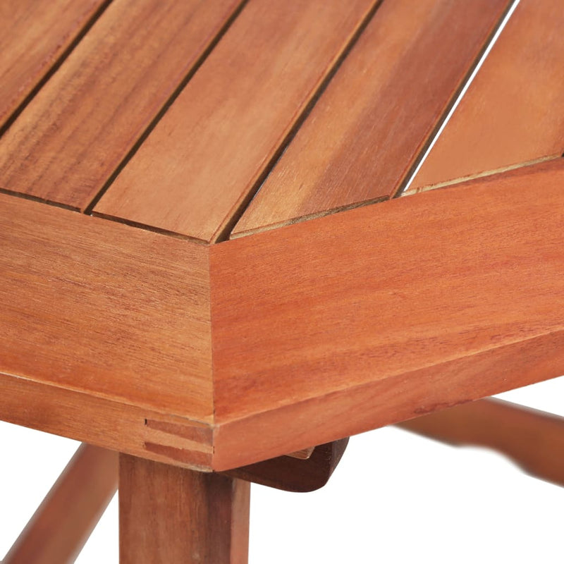 Dealsmate  Bistro Table 90x50x75 cm Solid Acacia Wood