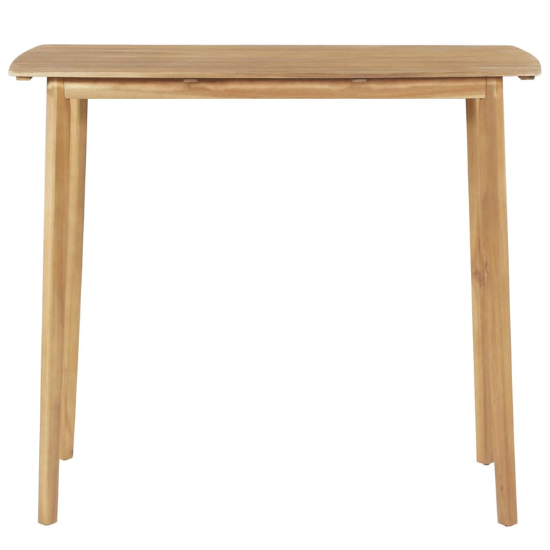 Dealsmate  Bar Table 120x60x105 cm Solid Acacia Wood