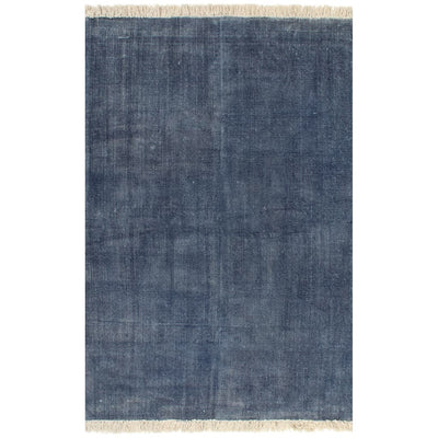 Dealsmate  Kilim Rug Cotton 200x290 cm Blue