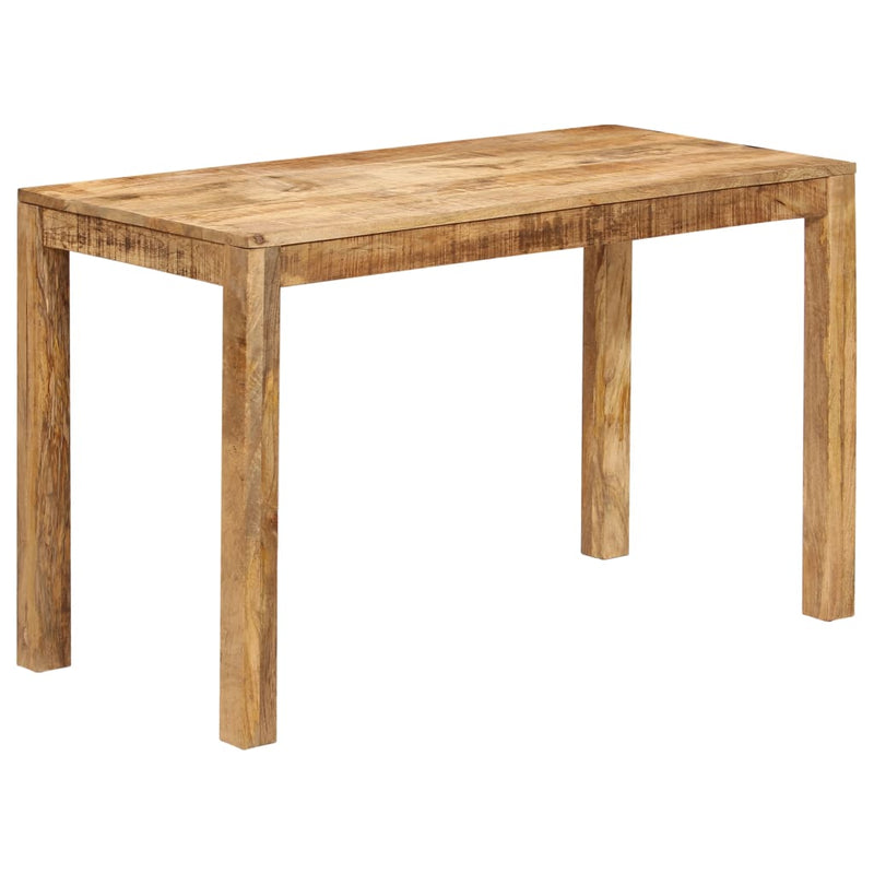 Dealsmate  Dining Table Solid Mango Wood 120x60x76 cm
