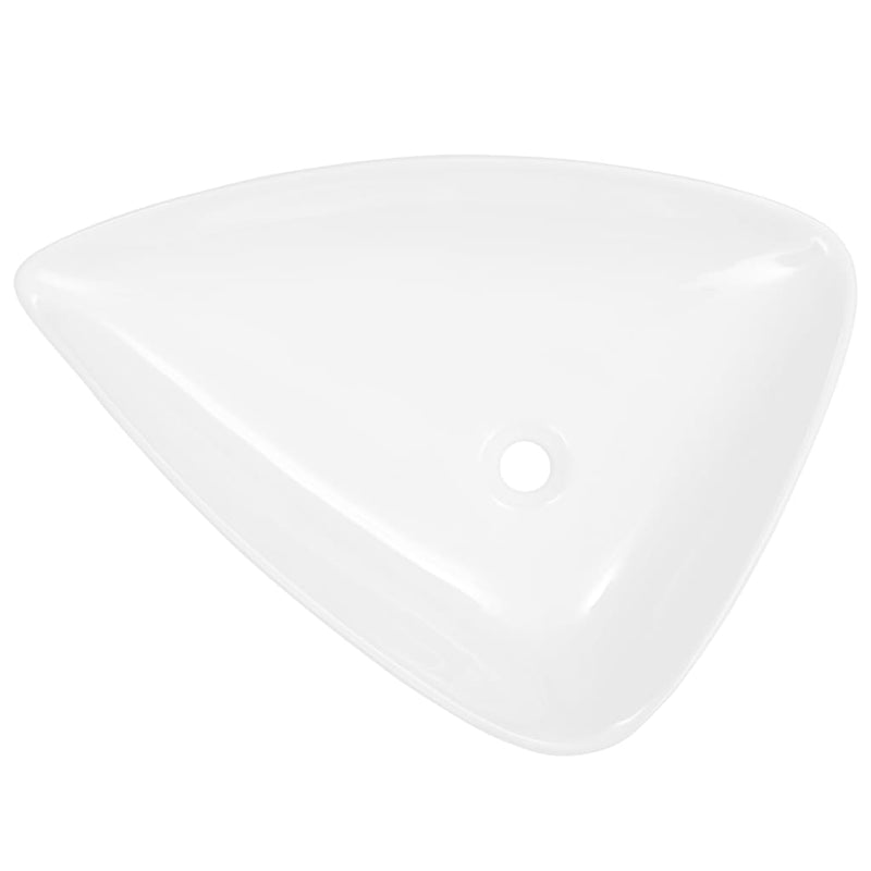 Dealsmate  Basin Ceramic White Triangle 645x455x115 mm