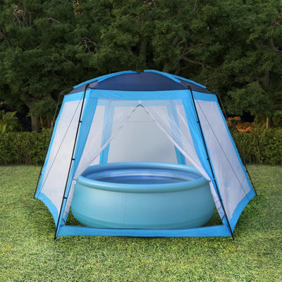 Dealsmate  Pool Tent Fabric 660x580x250 cm Blue