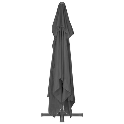Dealsmate  Cantilever Umbrella with Aluminium Pole 400x300 cm Anthracite