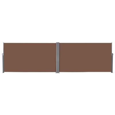 Dealsmate  Retractable Side Awning 160x600 cm Brown