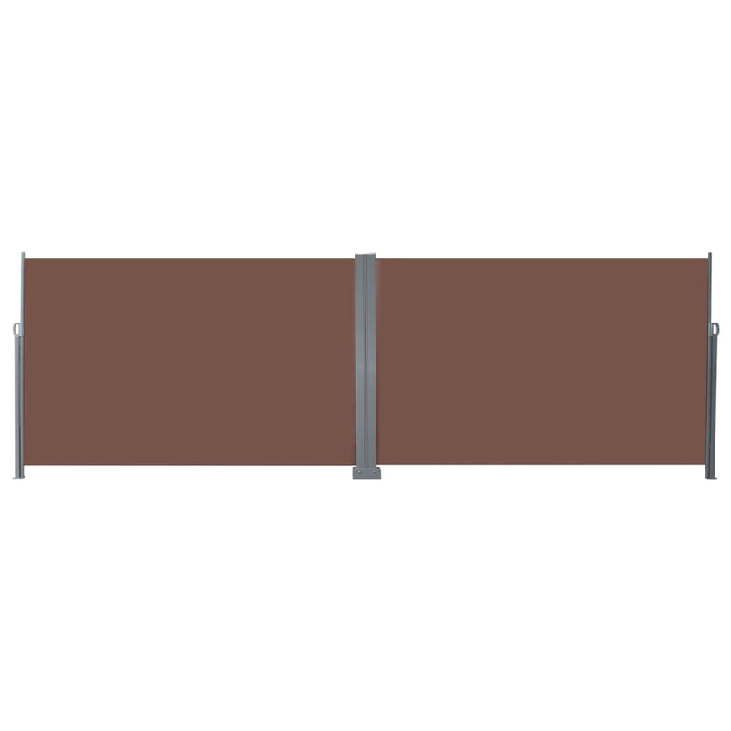Dealsmate  Retractable Side Awning 200x600 cm Brown