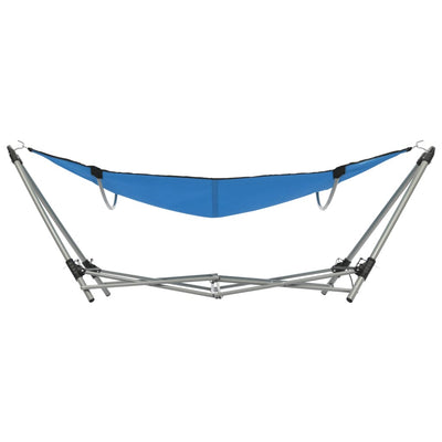 Dealsmate  Hammock with Foldable Stand Blue