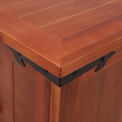 Dealsmate  Storage Chest 60x25x22 cm Solid Acacia Wood