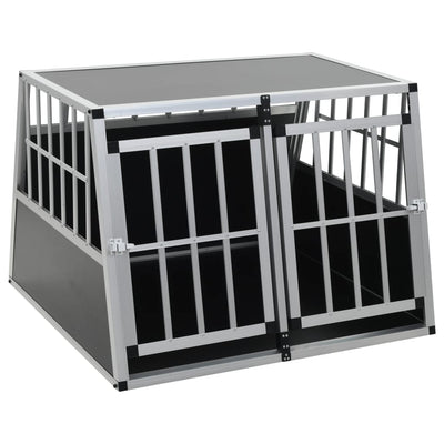 Dealsmate  Dog Cage with Double Door 94x88x69 cm