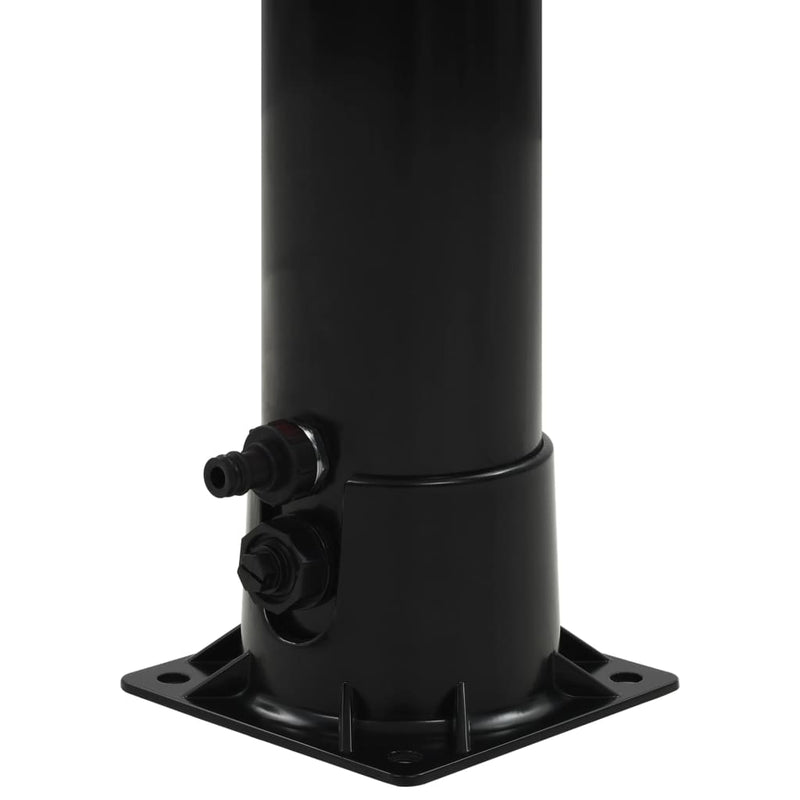 Dealsmate  Solar Shower Black 214 cm 9 L