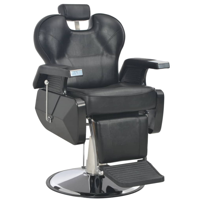 Dealsmate  Barber Chair Black 72x68x98 cm Faux Leather