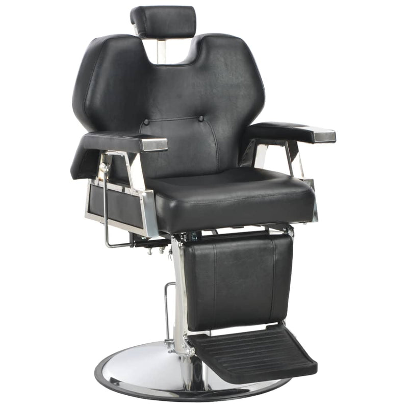 Dealsmate  Barber Chair Black 72x68x98 cm Faux Leather